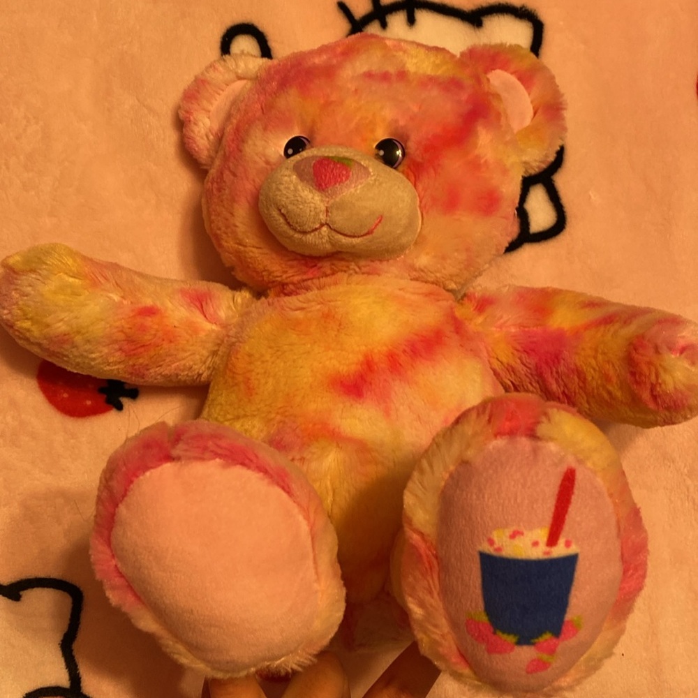 Dairy Queen Strawberry Cheesecake Blizzard Bear - Build A Bear (BAB)